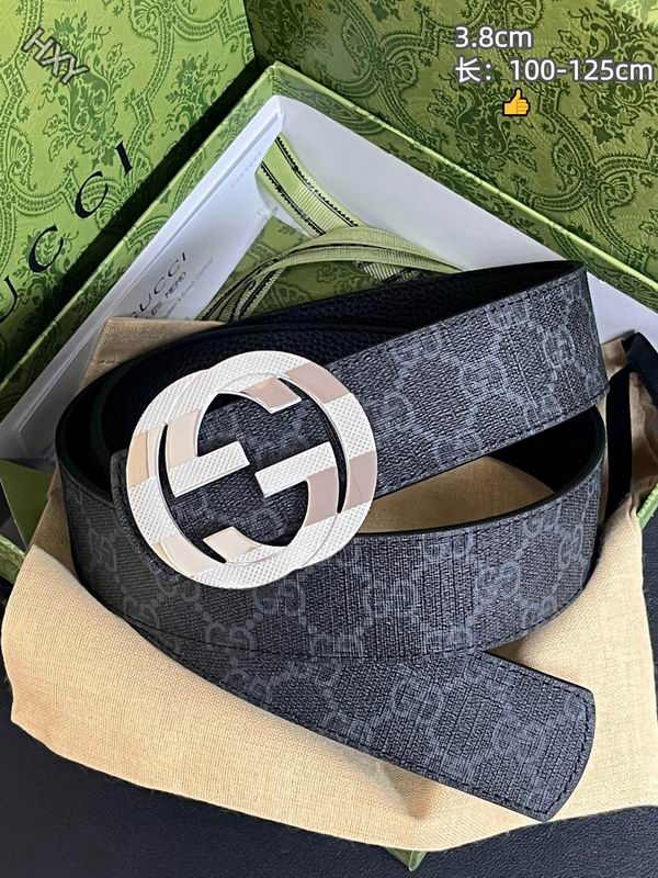 Gucci belt 38mmX100-125cm 8L26